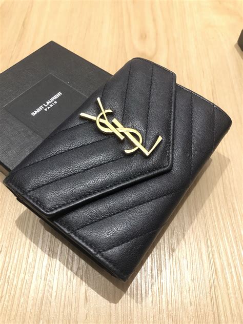 ysl wallet used